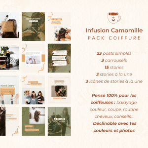 Infusion Camomille – Pack Coiffeuses